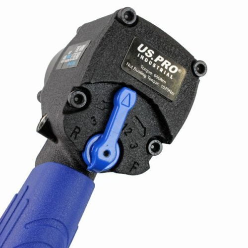 US PRO INDUSTRIAL 1/2" Mini Legend Air Impact Gun Wrench High Torque 1070nm - Image 2