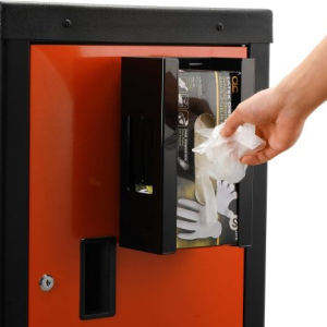 US Pro Magnetic Glove Box Holder / Dispenser For Disposable Gloves Black
