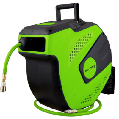 20M AUTO RETRACTABLE AIR HOSE REEL IN GREEN