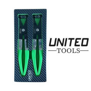 2pc Hose Clip Pliers Clamp Removal Set In EVA Foam