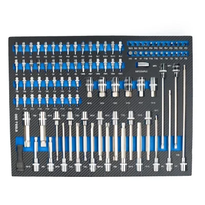 99pc Torx / Hex / Allan / Spline In Eva Carbon Foam Tray