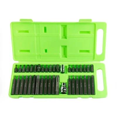 40pc Bit Set Torx Hex Spline 1/2 & 3/8