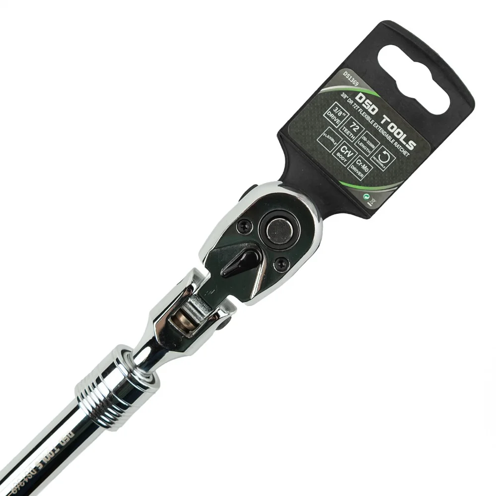 3/8″ Dr 72T Flexible Extendable Ratchet - Image 4