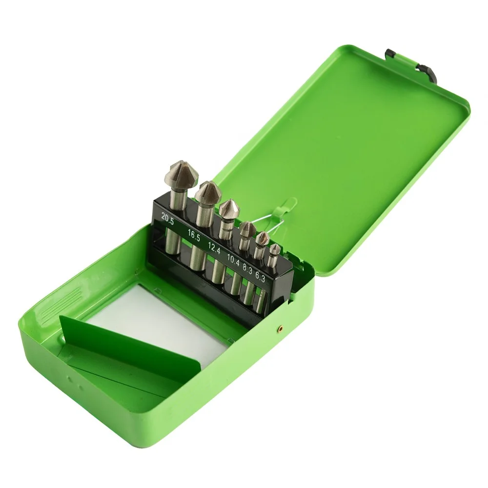 6PC TAPERED COUNTERSINK SET HSS 6.3 – 20.5MM - Image 2