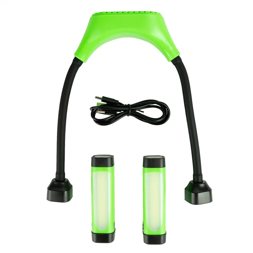 HEAVY DUTY HANDS FREE HEAD AND NECK ADJUSTABLE AND REMOVABLE TWIN LED LIGHT - Image 4