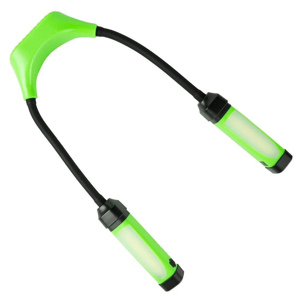 HEAVY DUTY HANDS FREE HEAD AND NECK ADJUSTABLE AND REMOVABLE TWIN LED LIGHT - Image 2