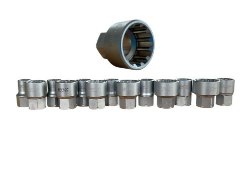 17 Piece 3/8" & 1/2" Go Through Socket Set In EVA Foam Tray - Image 4