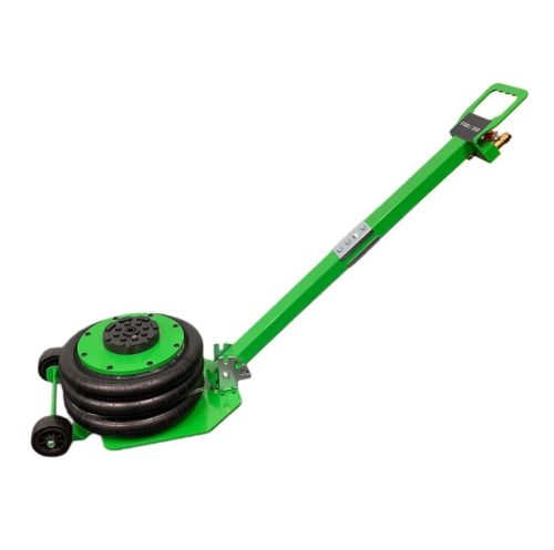3 TON PNEUMATIC TRIPLE AIR BAG TROLLEY JACK IN GREEN
