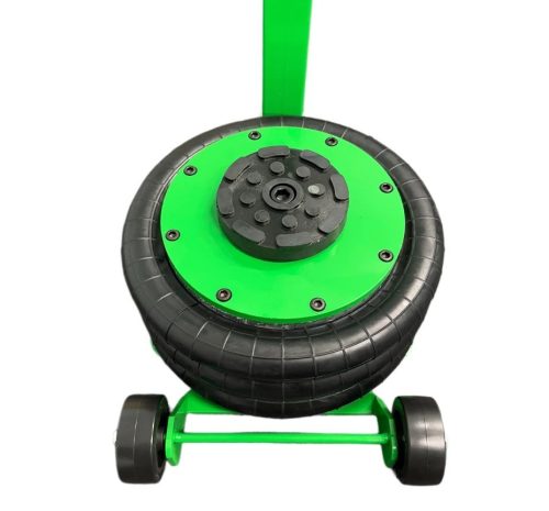 3 TON PNEUMATIC TRIPLE AIR BAG TROLLEY JACK IN GREEN - Image 4