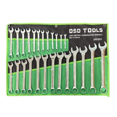 25pc Metric Combination Wrench Set 6-32mm
