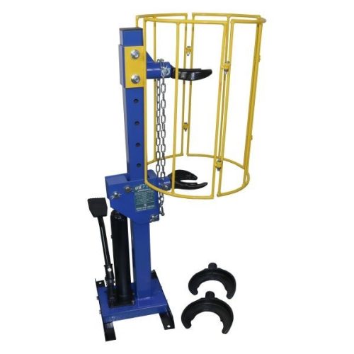 1 TON HYDRAULIC COIL SPRING COMPRESSOR WITH SAFETY GUARD GUARD