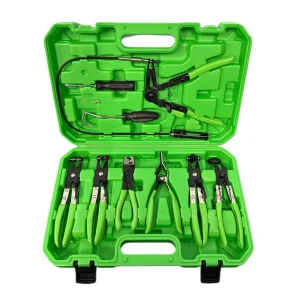 9pc Auto Hose Clamp Removal Clip Fixings Pliers Set