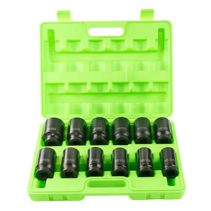 12pc 3/4″ DR 6PT Deep Impact Sockets Metric