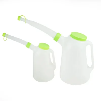 2PC MEASURING JUG SET WITH LIDS AND SPOUTS