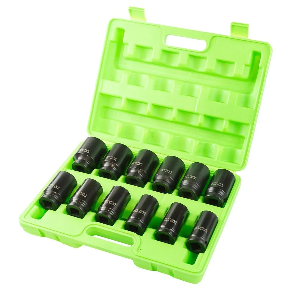 12pc 3/4″ DR 6PT Deep Impact Sockets Metric - Image 2