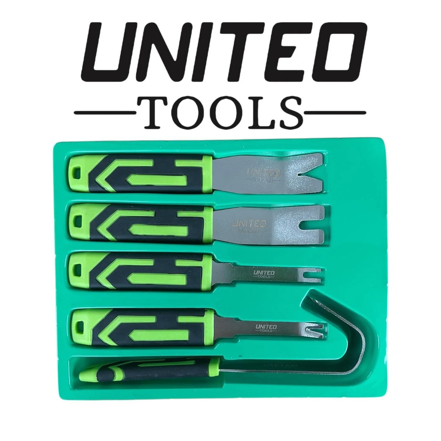 Door Panel & Trim Removal Tool 5 Piece Interior Trim Clip Tool Kit