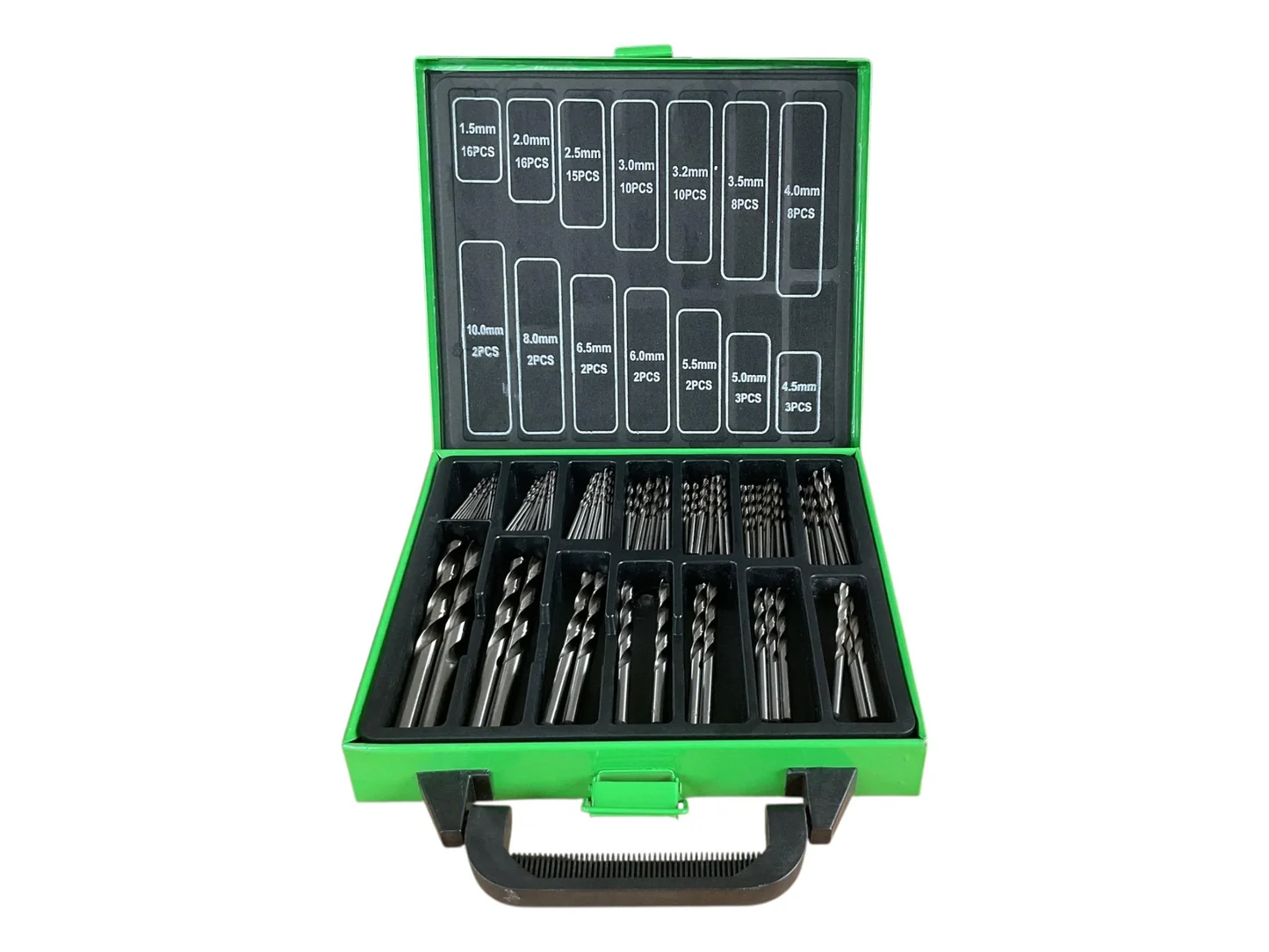 99PC HSS-G Metric Drill Bit Set 135 Split Point Designed For Steel