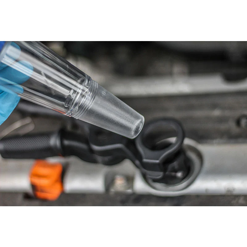 Handsfree Oil Funnel Set With Holding Clamp When Pouring - Image 2